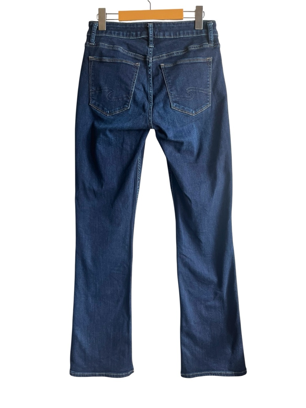 Silver Jeans Avery Slim Boot Dark Wash Jeans W28 L31 - Picture 7 of 14